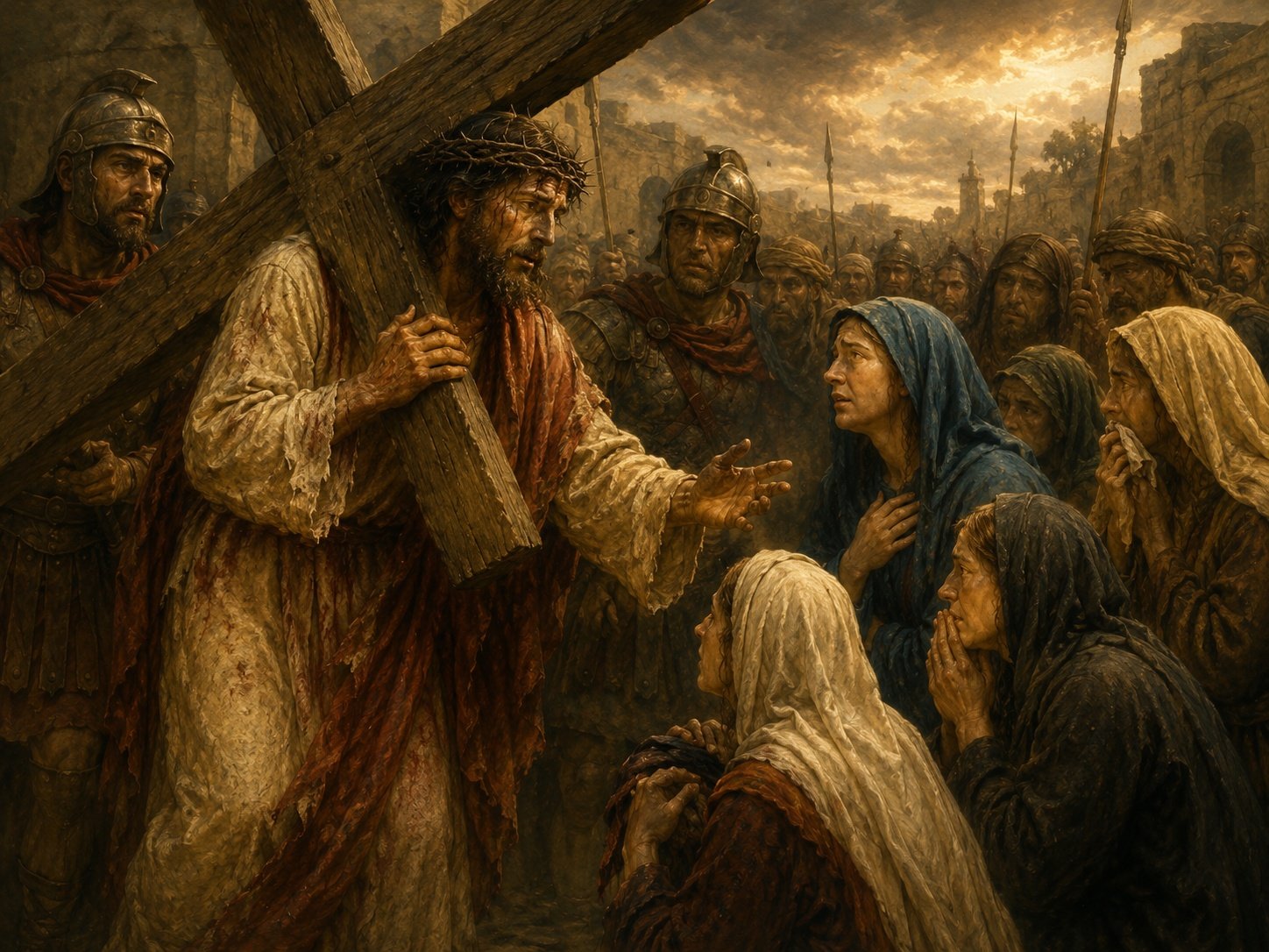 Jesus Meets the Women of Jerusalem