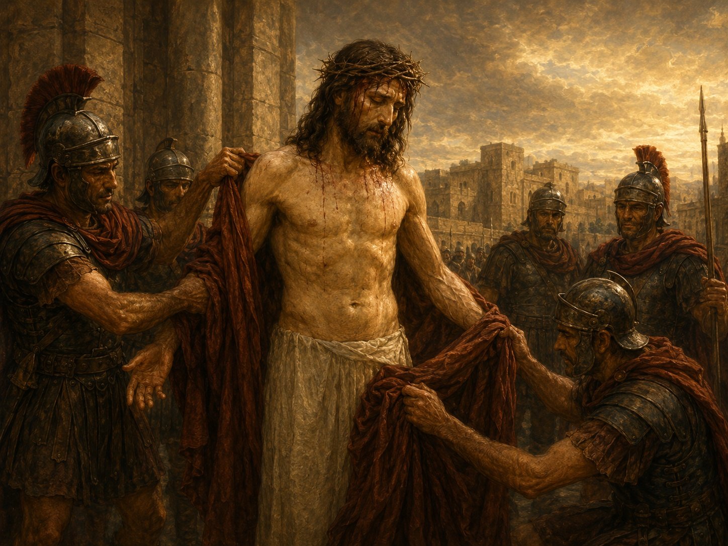 Jesus Is Stripped of His Garments